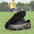 thumbnail image 4 of Otqutp Children First Walking Shoes Junior Students Low Top Football Shoes Boys Girls Breathable Knitted Upper] Training Sneakers, 4 of 4
