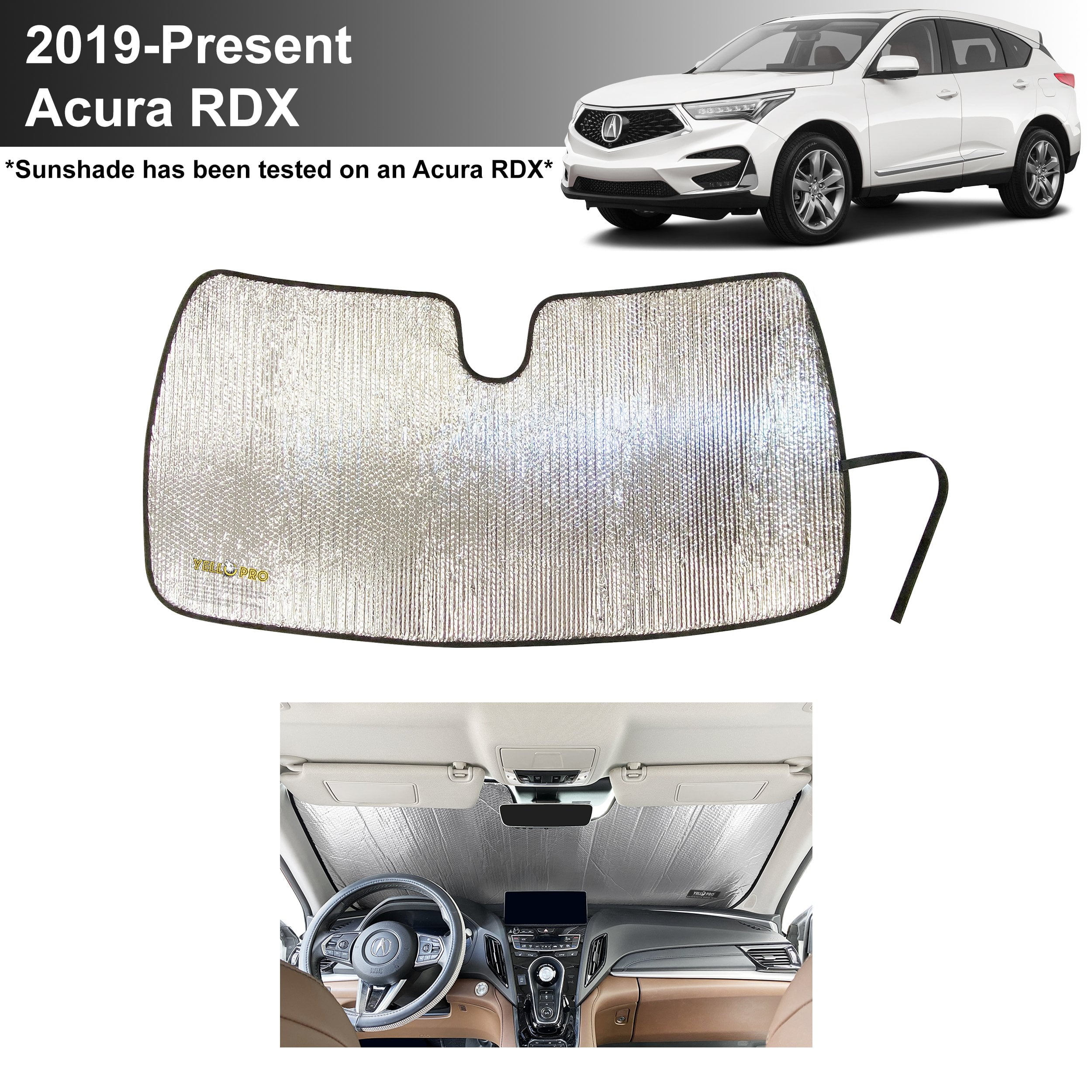 Front Windshield Sunshade for 20192022 Acura RDX Tech, ASpec, Advance