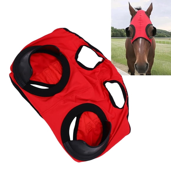 Horse Riding Blinder, Horse Eye Cover Polyester Anti Sand for Competition