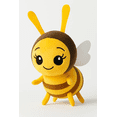 thumbnail image 3 of Peluche Abejita Chiquitita De Plim Plim Xtellar Amarillo, 3 of 4