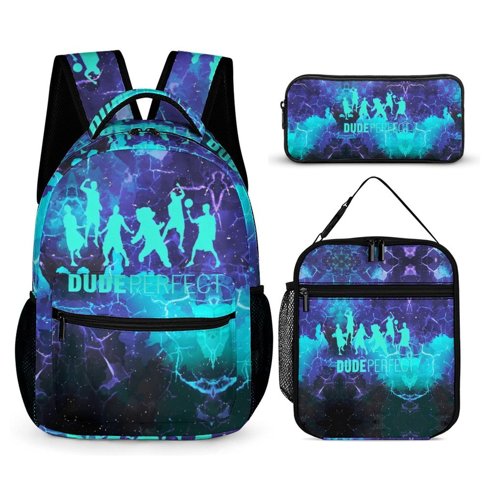 Dragon Ball Z Backpack Lunch Box Drawstring Bag Keychain Pencil