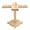 Natural Wood, variant on Rupoun Wooden Ring Toss Game, Handmade Fast-Paced Ring and Hook Tabletop Game for Adults, Interactive Home Party Bar Drinking Game, Natural Wood Color, 12.2 in / 31 cm