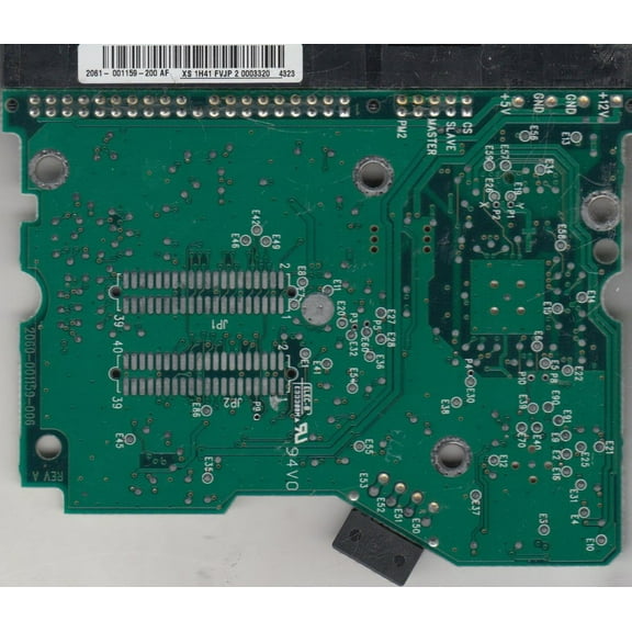 WD800BB-00FRA0, 2061-01159-200 AF, WD IDE 3.5 PCB