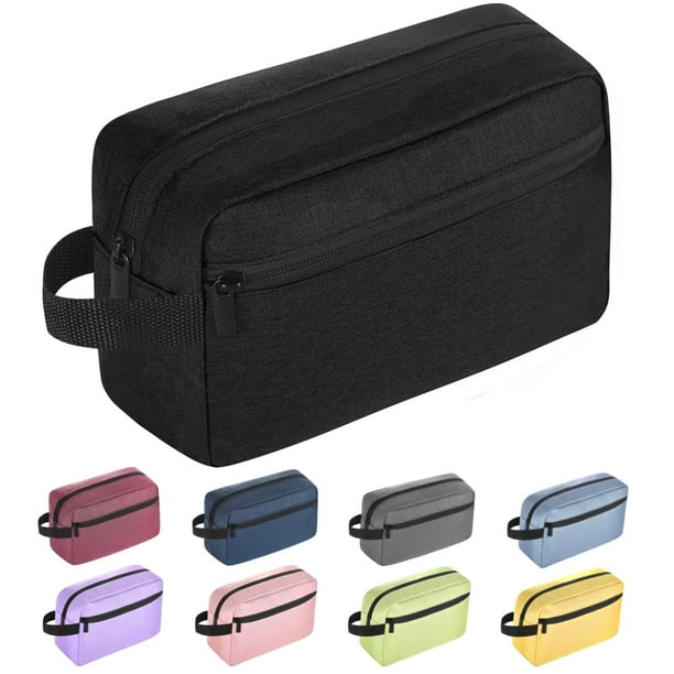 Icramsy Neceser de viaje Neceser para mujeres y hombres Neceser colgante Accesorios de viaje para mujeres y hombres (Negro)