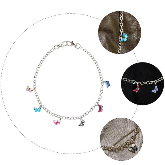 OUNONA 1pc Hip Hop Trousers Chain Punk Pants Chain Hanging Chain for Decor (Silver)