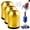 3pcs-gold, variant on Magnetizer and Demagnetizer Tool, Upgrade Screwdriver Head Magnetic Ring Removable Household Tool Ultra-Strong Magnet Metal Screw Holder for Mechanics, Hex Screwdrivers & Power Bits