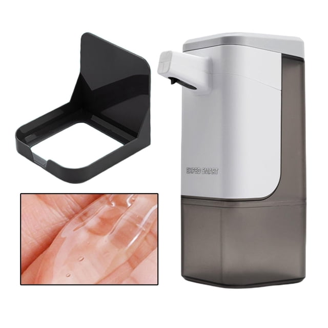 Dispensador de Jabón Automático perfecl 600 Ml Sensor Infrarrojo Desinfección de Manos Escritorio Pared Blanco