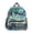 Sky Riders, variant on Sneaker Pattern Design Backpack for Girls/Boys with Name Tag—Front-closure buttons for ages 3–8year