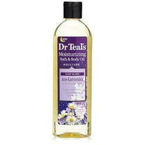Dr Teal,S Melatonin Essential Oil Moisturizing Bath & Body Oil 8.8Oz (Packaging May Vary).