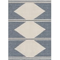 thumbnail image 2 of Well Woven Harlow Evie Tribal Diamond Medallion Blue 5'3" x 7'3" Area Rug, 2 of 7