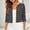 Black, variant on Gamivast Bolero Shrugs for Women Polka Dot 3/4 Sleeve Open Front Cropped Cardigan Lightweight Casual Dress Cover Up Vintage Style Tops for Spring Summer Vacation Wear