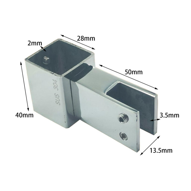 Square pipe sale bracket