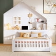 thumbnail image 2 of Full-size house bed with safety in mind | Sturdy side railings and solid structure | Guarantees a secure sleep environment, 2 of 2
