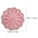 thumbnail image 2 of Forma de flores Snack plato de cerámica plato de plato de placa de condimento de salsa., 2 of 5