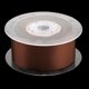 thumbnail image 1 of Ajuste de encaje de cinta de satén de doble cara de 15 m para envoltura de regalo de banquete de boda DIY 38 mm café Macarena Lado doble cinta de poliéster, 1 of 8