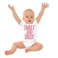 thumbnail image 3 of Sweet and Sassy Funny Cute Attitude Bodysuit Jumper Girls Infant Baby Brisco Brands 18M, 3 of 6