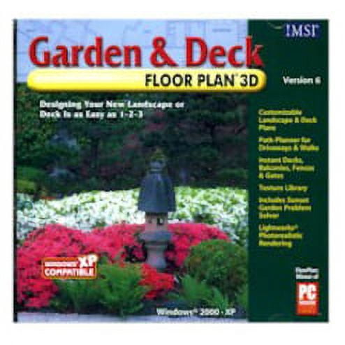 Garden And Deck Floorplan 3D