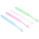 thumbnail image 4 of Toothbrush, Teeth Cleaning Orthodontic Toothbrush Children Toothbrush Toiletries With Four Colors For Home For Outdoor Travel ANGGREK BJ1411, 4 of 8