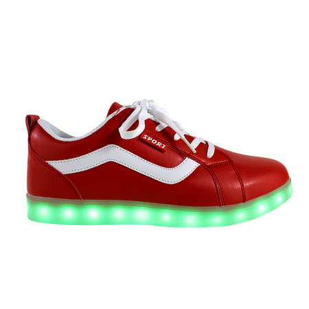 Galaxy LED Shoes Light Up USB Charging Low Top Sport Men’s Sneakers