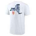 thumbnail image 3 of Men's White New York Mets Team Hot Shot T-Shirt, 3 of 3