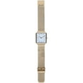 thumbnail image 2 of Arvo Time Squared Watch - White Dial, Gold Mesh, 2 of 6