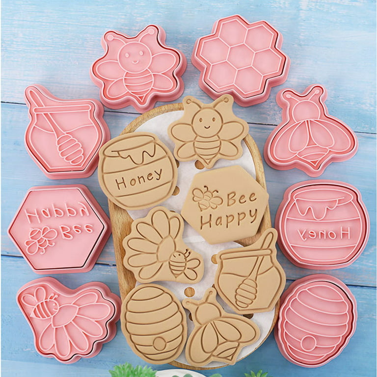 3D Cartoon Baby Birthday Cookies Cutters Embossing Baby Shower