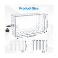 thumbnail image 3 of Thermostat Lock Box with Key Universal Thermostat Cover with Lock, Clear Thermostat Guard for Wall, 3 of 6