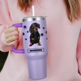 thumbnail image 6 of Dachshund Gift for Dog Owner,40oz Dachshund Tumbler with Handle Insulated Reusable Stainless Steel Travel Water Bottle (Color 4), 6 of 6