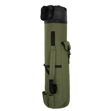 Dark Green Fishing Rod Organizer Folding Portable Fishing 
