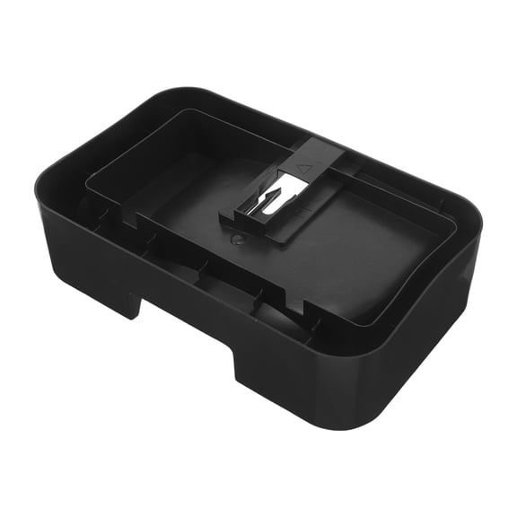 Luxshiny Refrigerator Condensate Collection Tray Black Plastic Leak Catcher Pan for Under Compressor Use