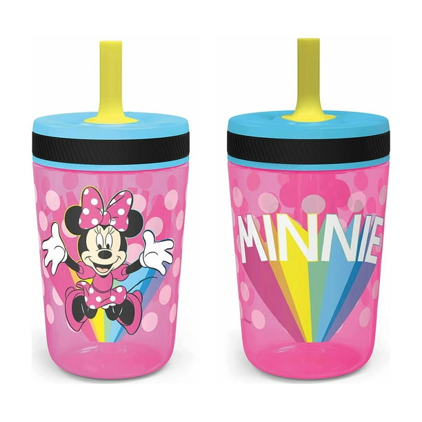 Set de vasos Zak Designs Disney Kelso Minnie Mouse, 450 ml, 2 unidades