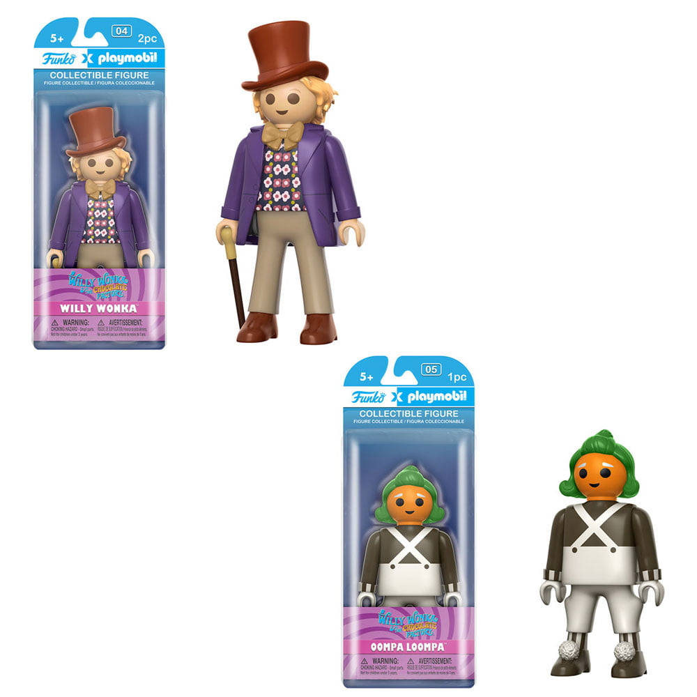 Figurine Charlie et la Chocolaterie Playmobil Funko 0849803077792 Willy Wonka 15cm 