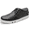 BLACK-PU, variant on BURUDANI Men's Mesh Lace up Sneakers Oxfords lightweight breathable casual work Shoes