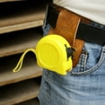 thumbnail image 6 of TOURBON Genuine Leather Tape Measure Holster Belt Carry Metal Clip- Color Options, 6 of 9
