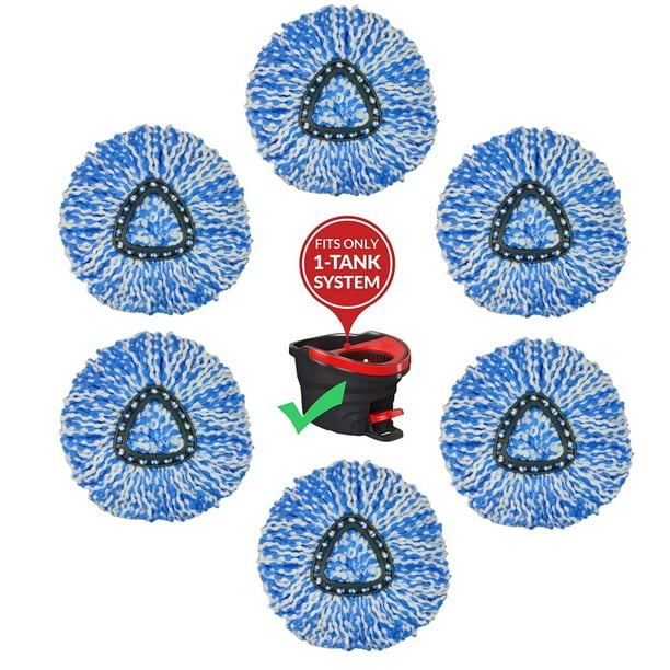 For OCedar Spin Mop With Ocedar Mop Head Refill,Microfiber Spin Mop