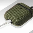 thumbnail image 2 of GJX Case for Airpod Pro Waterproof Nylon for Airpod Case Stylish Braided Pattern for Airpods Pro Case Black, 2 of 4