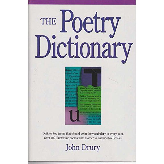 Pre-Owned The Poetry Dictionary (Hardcover) 1884910041 9781884910043
