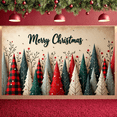 thumbnail image 4 of Decorative Design Christmas Banner Festive Decoration Merry Christmas Holiday Trees for Holiday Celebration Indoor Decoration Event Decoration, 4 of 9
