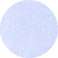 thumbnail image 1 of Ahgly Company Indoor Round Solid Blue Modern Area Rugs, 8' Round, 1 of 4