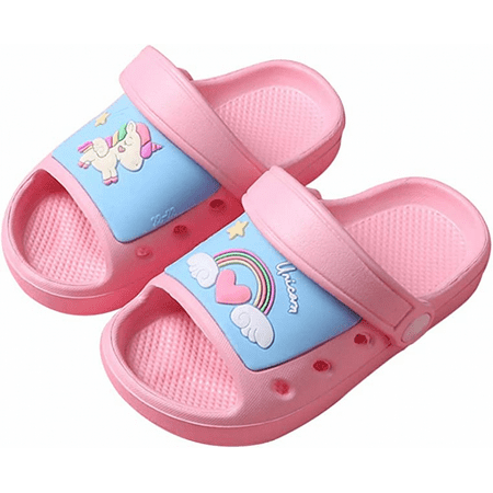 

Wish Sandals Girls Sandals Children Summer Beach Slippers Toddlers Non-Slip Bathroom Shoes S533