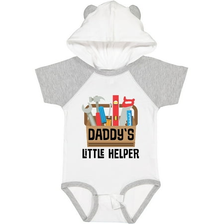 

Inktastic Daddys Little Helper Outfit Tool Box Gift Baby Boy or Baby Girl Bodysuit
