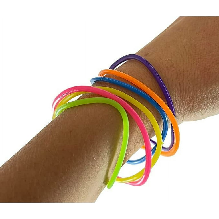 Thin clearance jelly bracelets