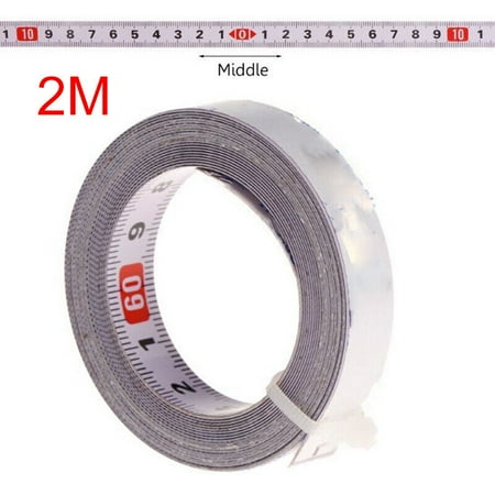 

5M Self Adhesive Miter Saw Track Miter Tape Measure Backing Metric Steel Ruler