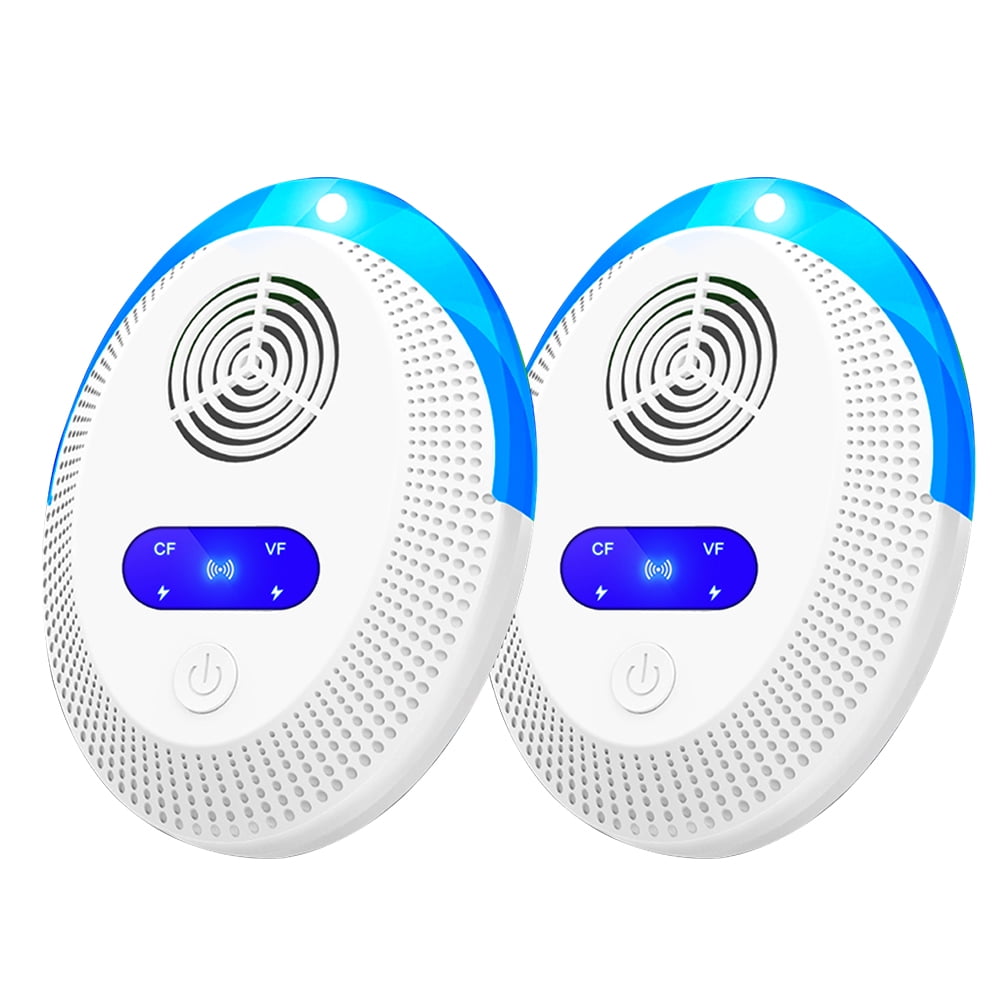 Ultrasonic Pest Repeller(2 Pack), 2022 Pest Control Ultrasonic Repellent,Variable frequency
