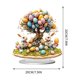 thumbnail image 5 of Decoraciones de Pascua, adornos de Pascua, regalos de Pascua, lindos conejos de Pascua, acrílico 2D, decoración de escritorio para el hogar, letrero decorativo., 5 of 5