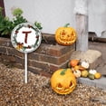 thumbnail image 6 of Lucidhisun Christmas Wreaths Monogram Letter T Yard Sign with Stakes 9.2×9.2in, Aluminum Yard Signs Rust Free, Family Last Name Signs for Garden Gate Outdoor Lawn Housewarming Gifts, 6 of 7
