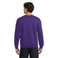 thumbnail image 3 of Gildan Heavy Blend Crewneck Sweatshirt for Men and Women, Casual Fleece Sweater, Long Sleeve Pullover, Purple, S, 3 of 5