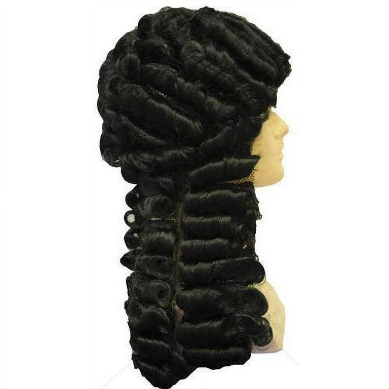 Black judge wig cheap