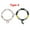 Type-4, variant on Spider Matching Friendship Bracelets for Best Friends Couples  Spider Magnet Couple Charm Bracelet for BFF Sister  Set of 2