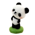 thumbnail image 2 of DIY Wool Felt Needle Felting Kit Raw Material for Adult Cartoon Animal Elephant, 2 of 3